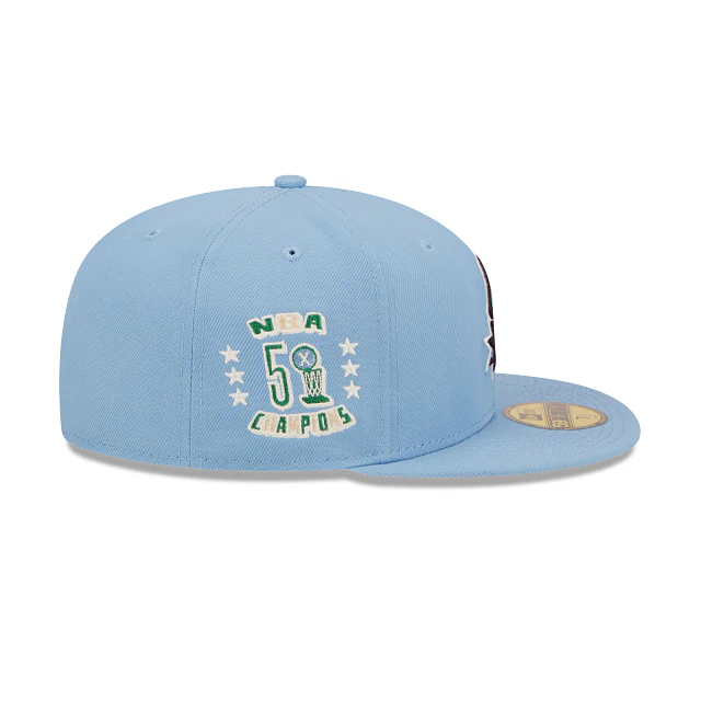 New Era  San Antonio Spurs Global 2022 59FIFTY Fitted  Hat - Image 6