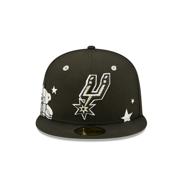 New Era San Antonio Spurs Teddy 2022 59FIFTY Fitted Hat - Image 2