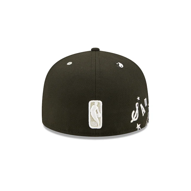 New Era San Antonio Spurs Teddy 2022 59FIFTY Fitted Hat - Image 6