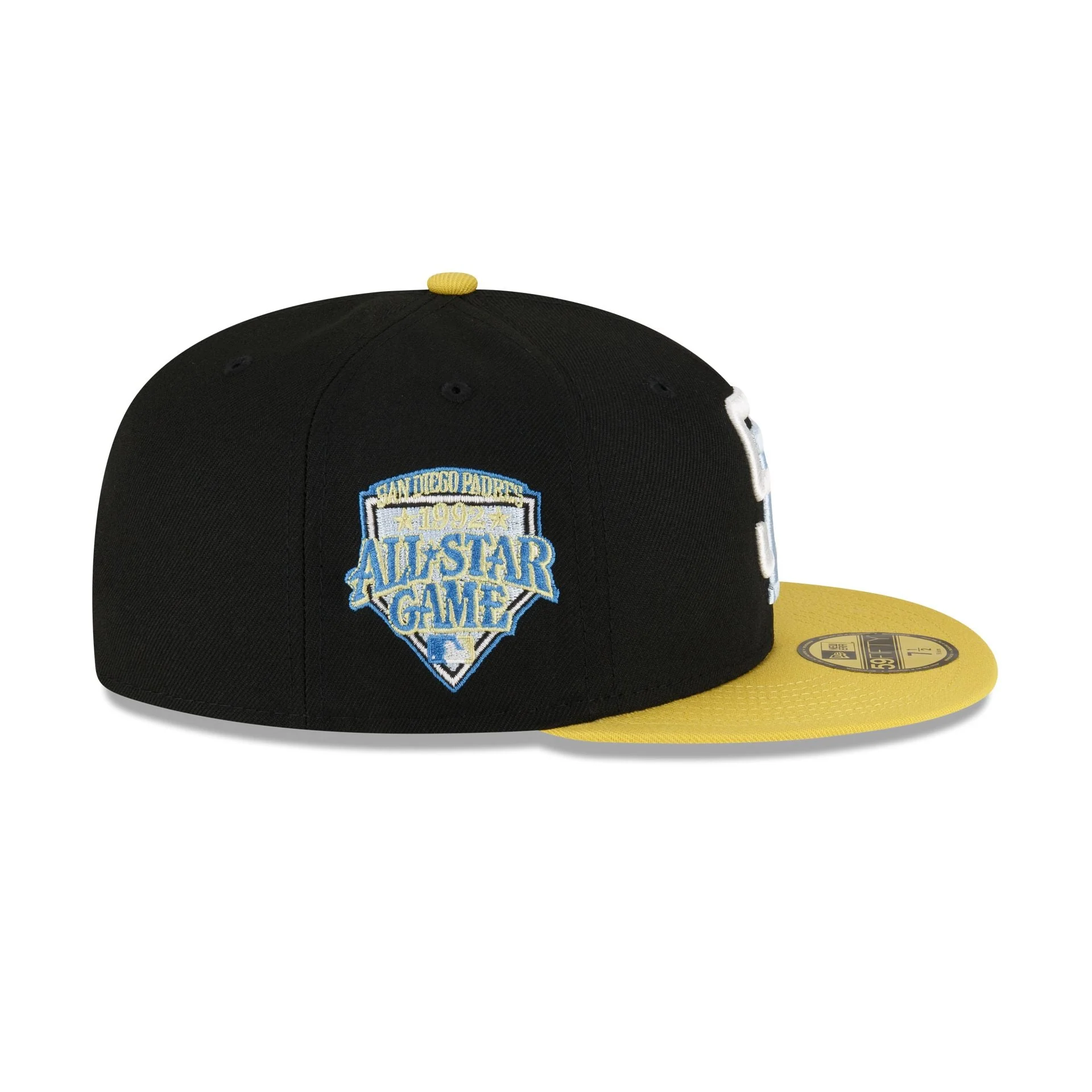 New Era San Diego Padres Chartreuse Visor 2023 59FIFTY Fitted Hat - Image 4