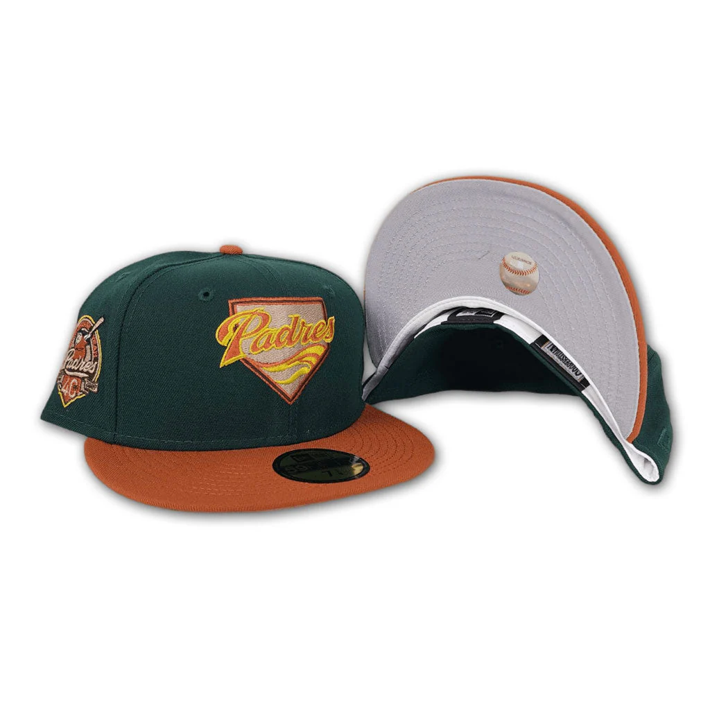 New Era San Diego Padres Dark/Rust 40th Anniversary 59FIFTY Fitted Hat - Image 4