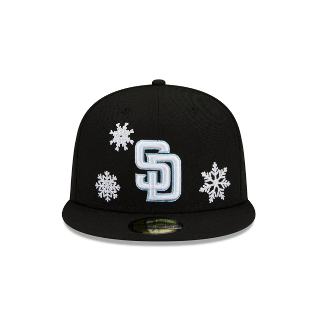 New Era San Diego Padres 2021 Snow 59FIFTY Fitted Hat - Image 2