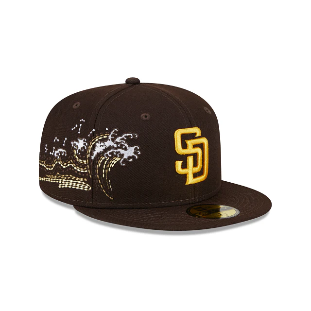 New Era San Diego Padres Tonal Wave 2023 59FIFTY Fitted Hat - Image 3