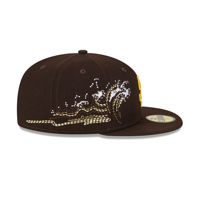 New Era San Diego Padres Tonal Wave 2023 59FIFTY Fitted Hat - Image 5