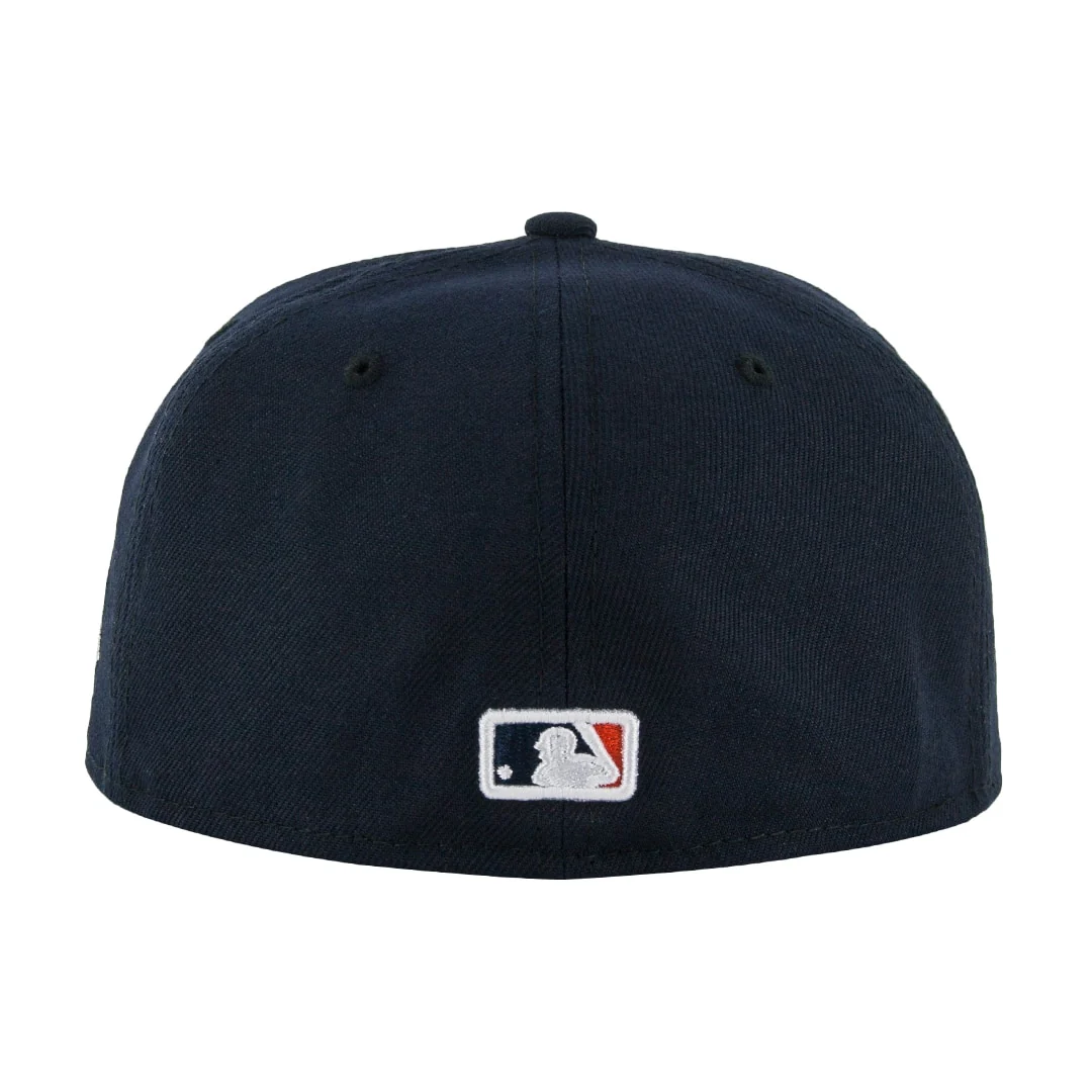 New Era San Diego Padres Vintage Script Navy/Orange 59FIFTY Fitted Hat - Image 4