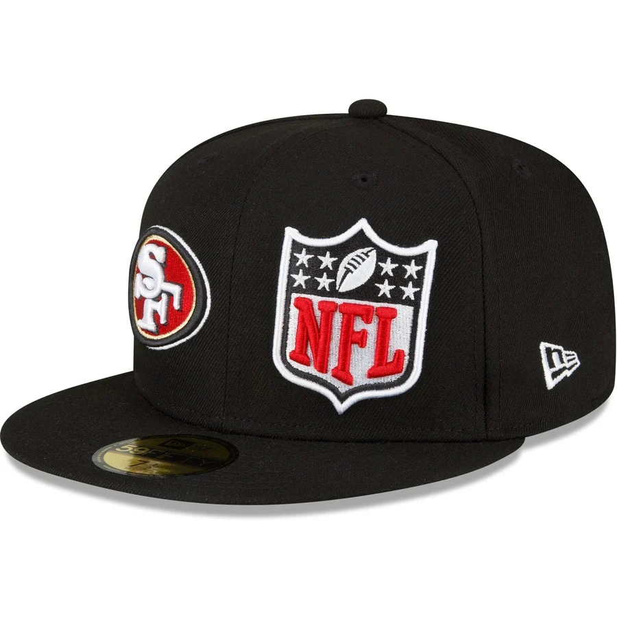 New Era San Francisco 49ers 2023 Sideline Black 59FIFTY Fitted Hat
