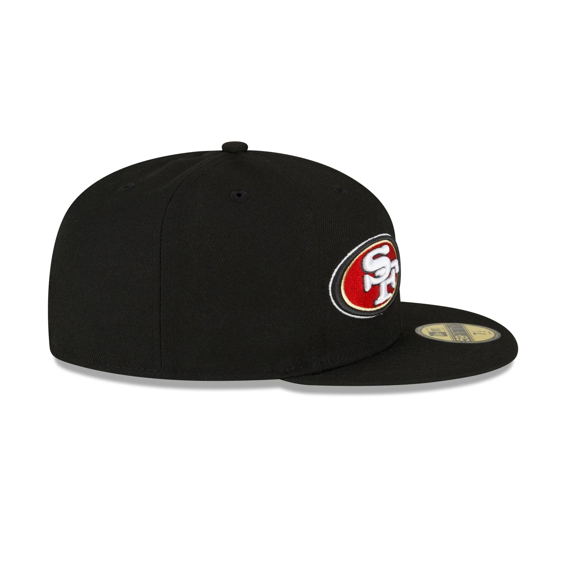 New Era San Francisco 49ers 2023 Sideline Black 59FIFTY Fitted Hat - Image 5