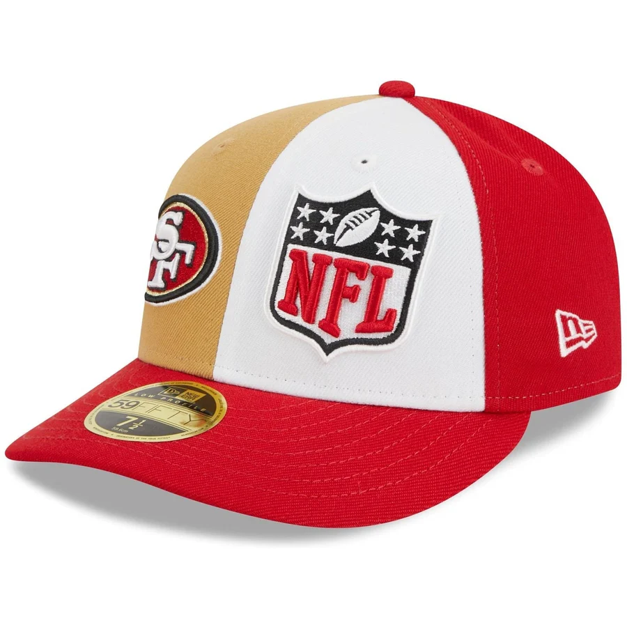 New Era San Francisco 49ers 2023 Sideline Low Profile 59FIFTY Fitted Hat