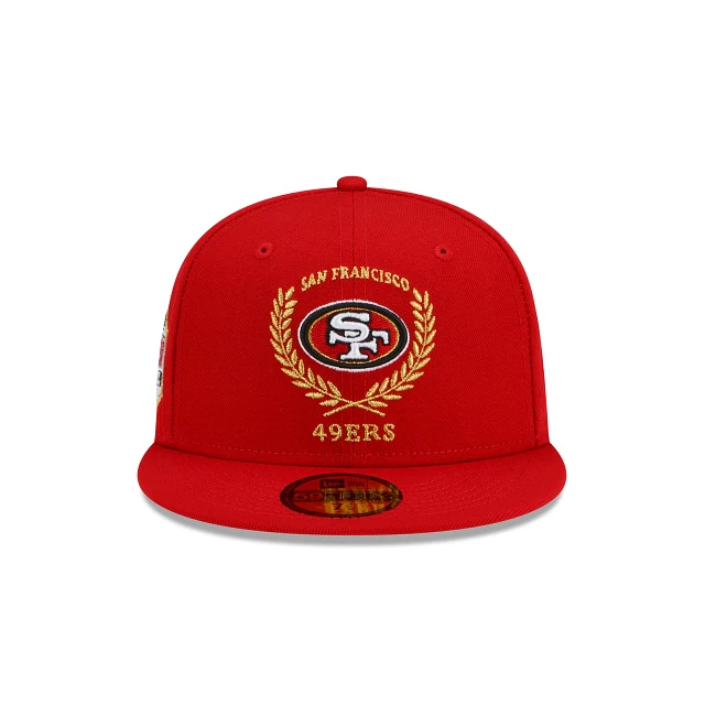 New Era San Francisco 49ers Gold Classic 59fifty Fitted Hat - Image 3