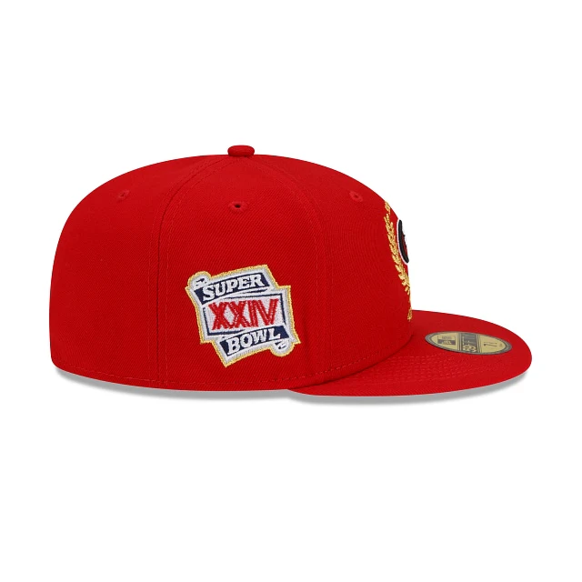 New Era San Francisco 49ers Gold Classic 59fifty Fitted Hat - Image 6