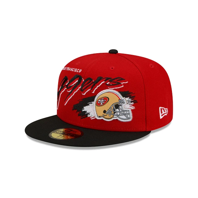 New Era San Francisco 49ers Helmet 59fifty Fitted Hat - Image 2