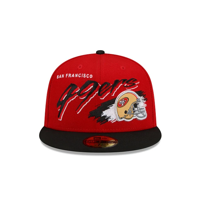 New Era San Francisco 49ers Helmet 59fifty Fitted Hat - Image 3