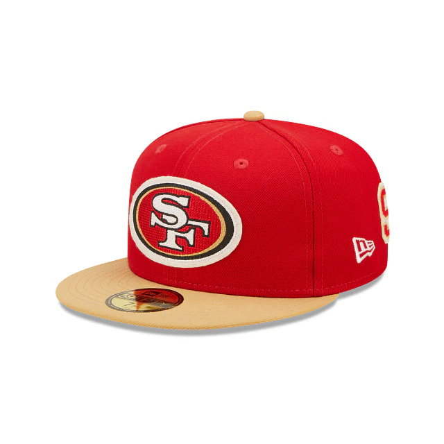 New Era San Francisco 49ers Letterman 59FIFTY Fitted Hat - Image 3