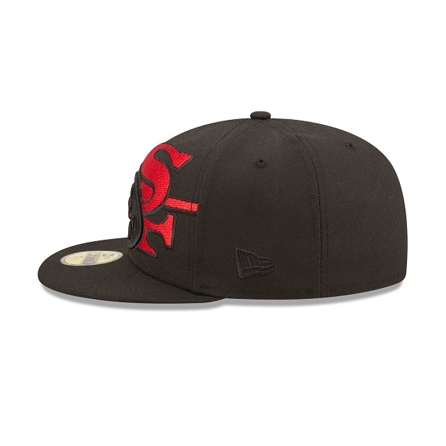 New Era San Francisco 49ers Logo Feature 2022 59FIFTY  Fitted Hat - Image 5