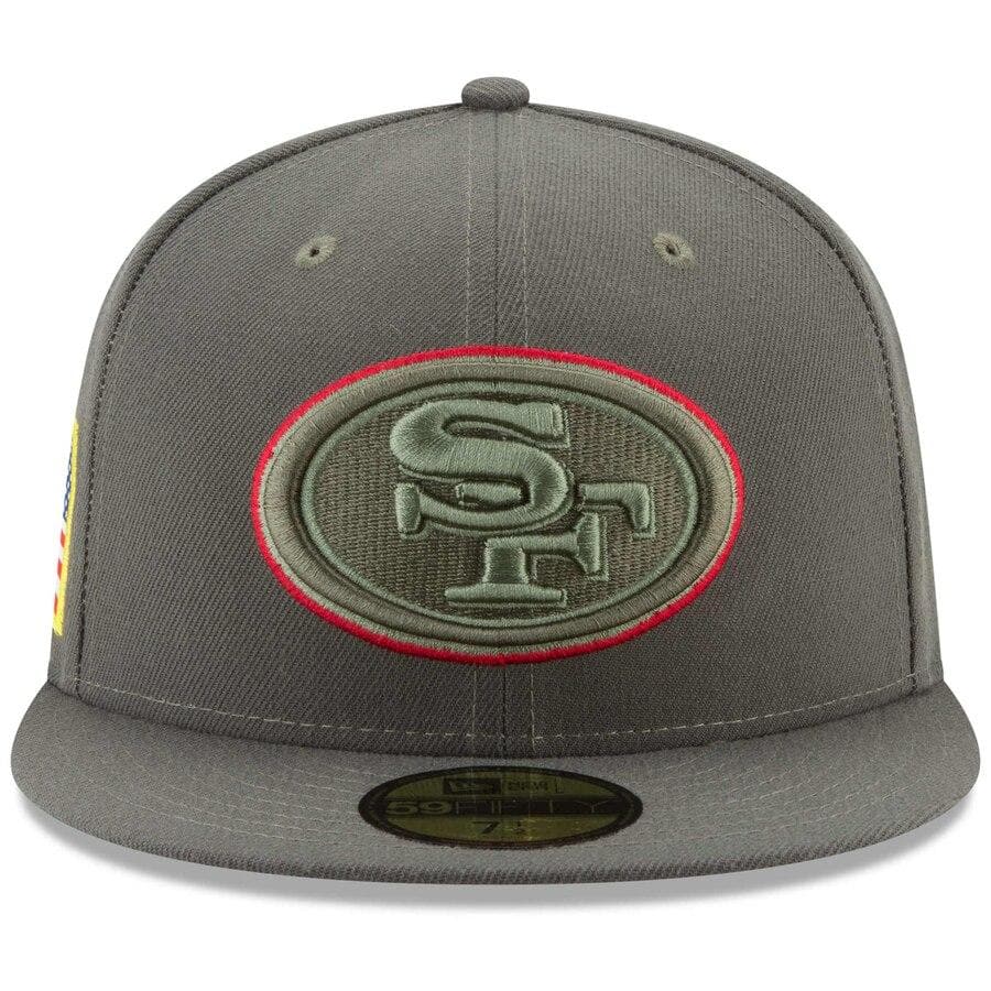 New Era San Francisco 49ers Salute To Service 59FIFTY Fitted Hat - Image 4