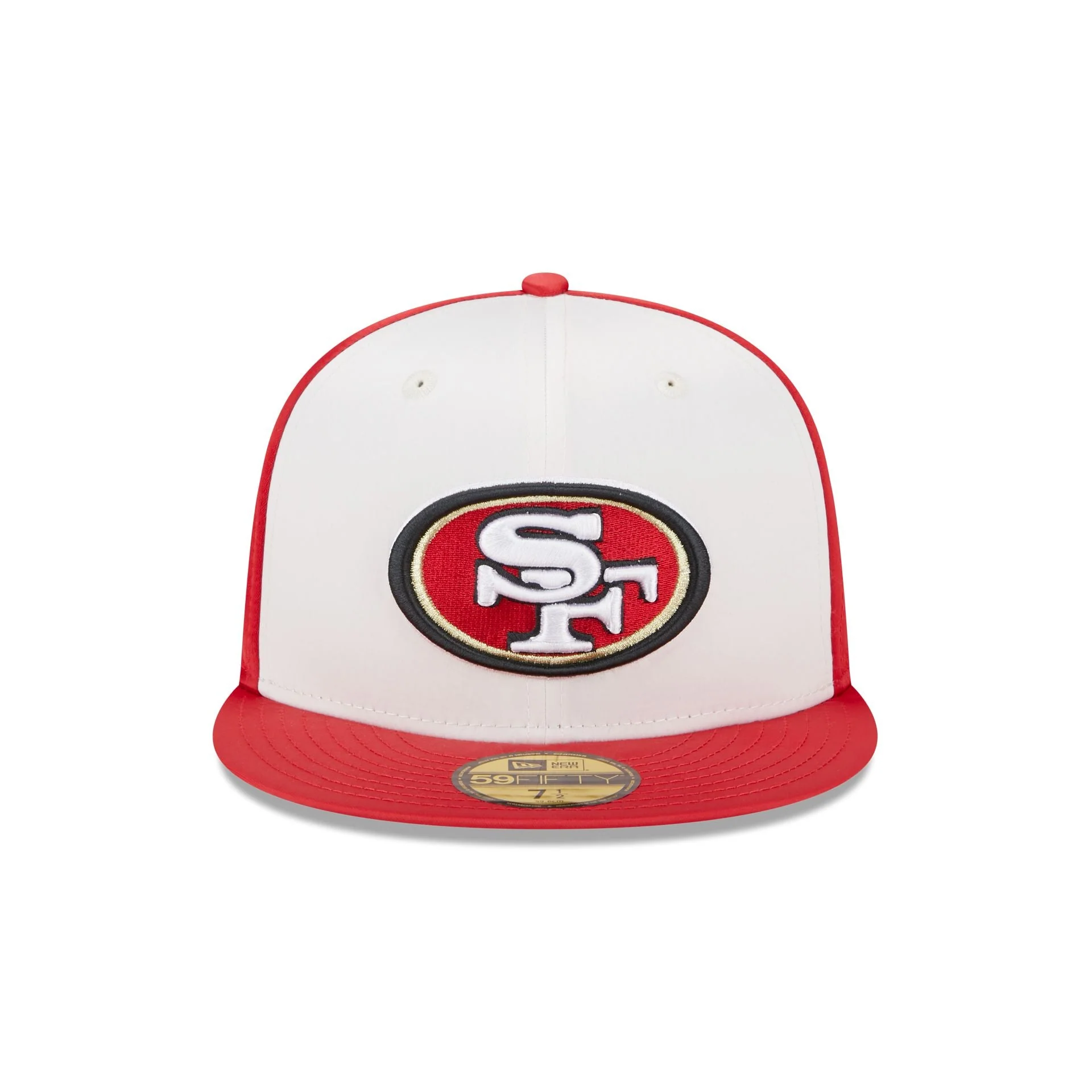 New Era San Francisco 49ers Throwback Satin 2023 59FIFTY Fitted Hat - Image 2