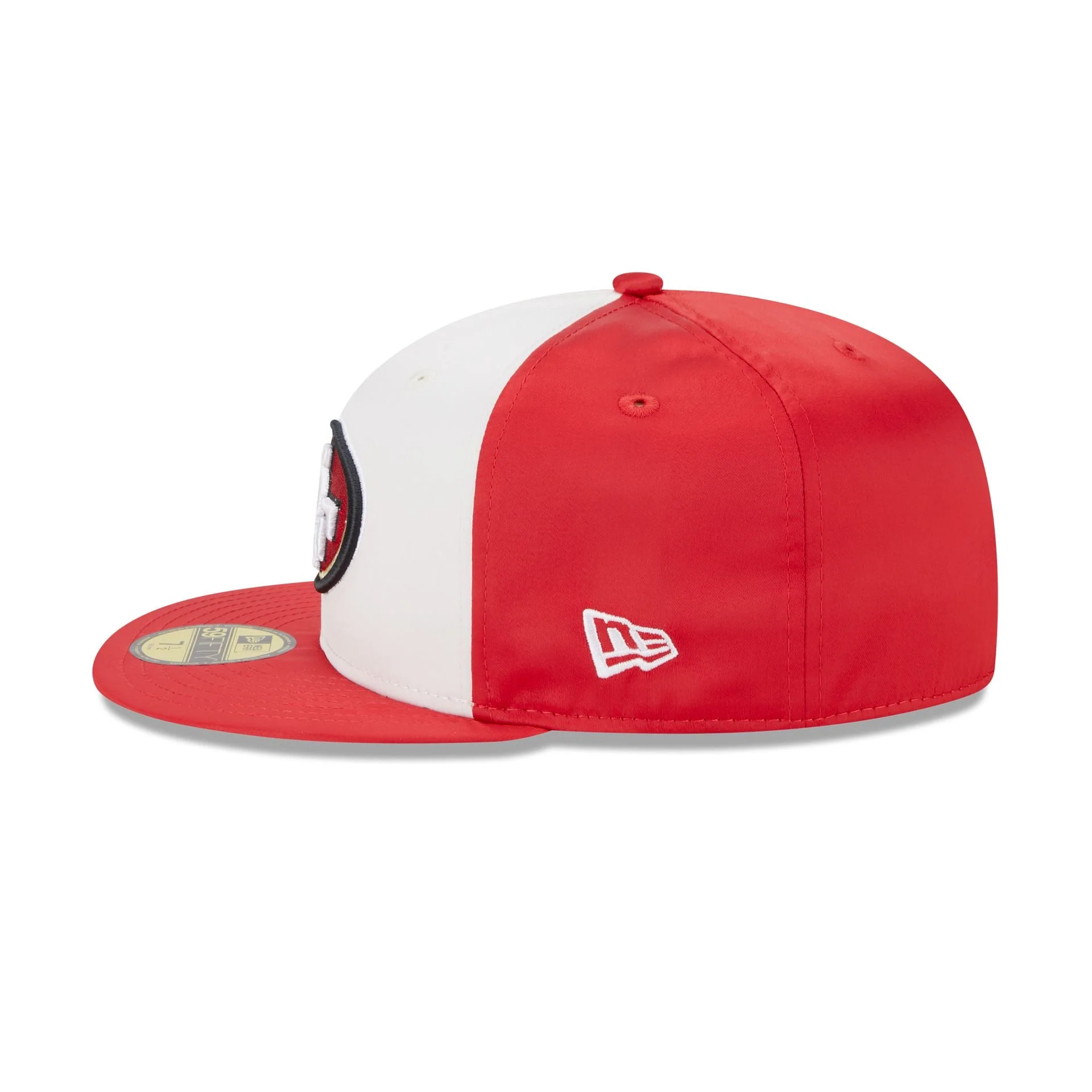New Era San Francisco 49ers Throwback Satin 2023 59FIFTY Fitted Hat - Image 5