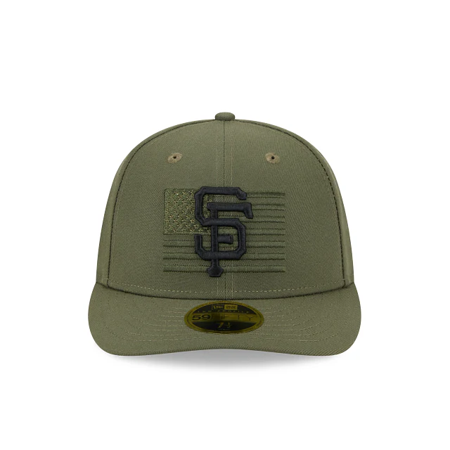 New Era San Francisco Giants Armed Forces Day 2023 Low Profile 59FIFTY Fitted Hat - Image 2