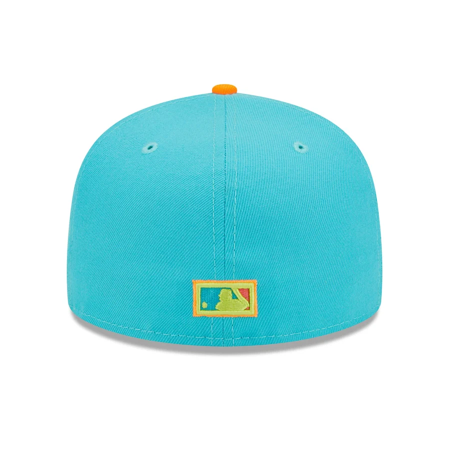 New Era San Francisco Giants Blue/Orange Vice Highlighter 59FIFTY Fitted Hat - Image 3