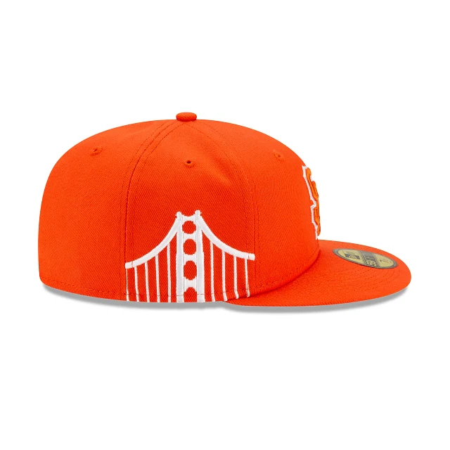 New Era San Francisco Giants City Connect 59FIFTY Fitted Hat - Image 4