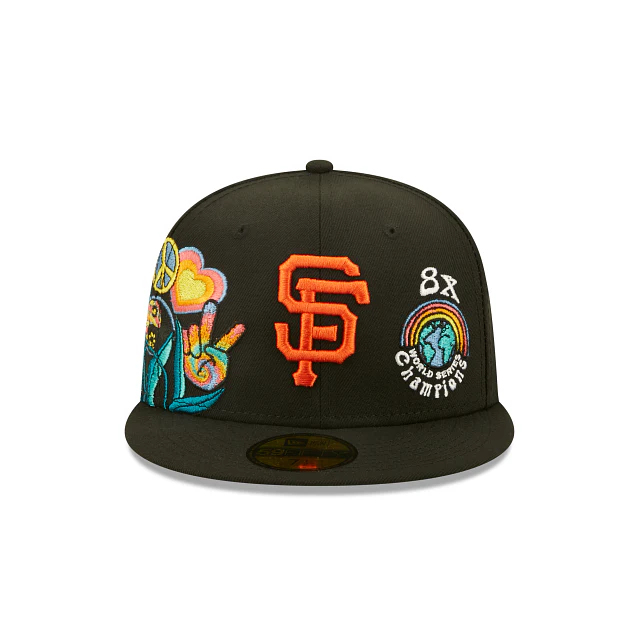 New Era San Francisco Giants Groovy 2022 59FIFTY Fitted Hat - Image 2