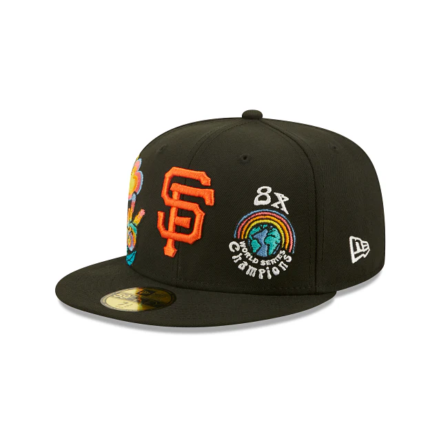 New Era San Francisco Giants Groovy 2022 59FIFTY Fitted Hat - Image 3