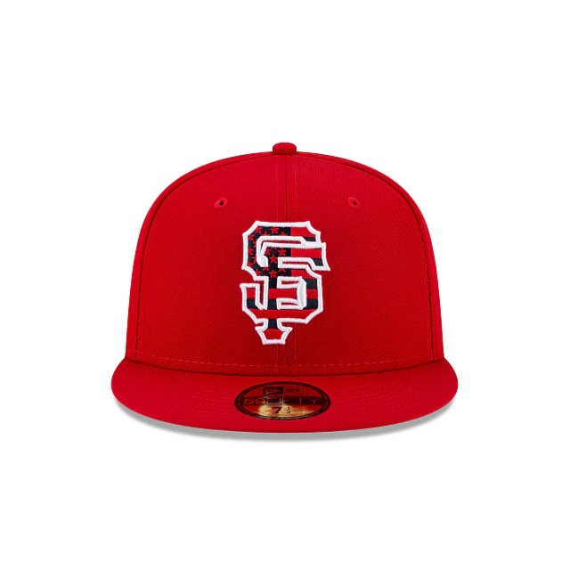 New Era San Francisco Giants Independence Day 2021 59FIFTY Fitted Hat - Image 2