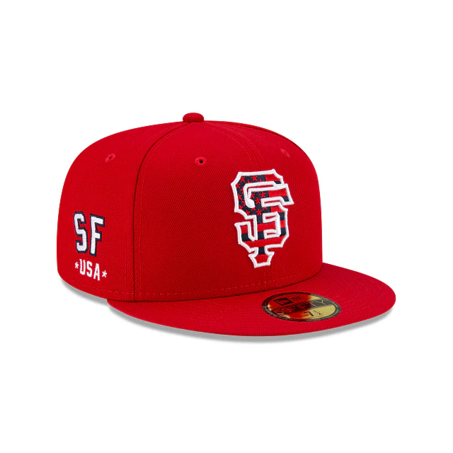 New Era San Francisco Giants Independence Day 2021 59FIFTY Fitted Hat - Image 3