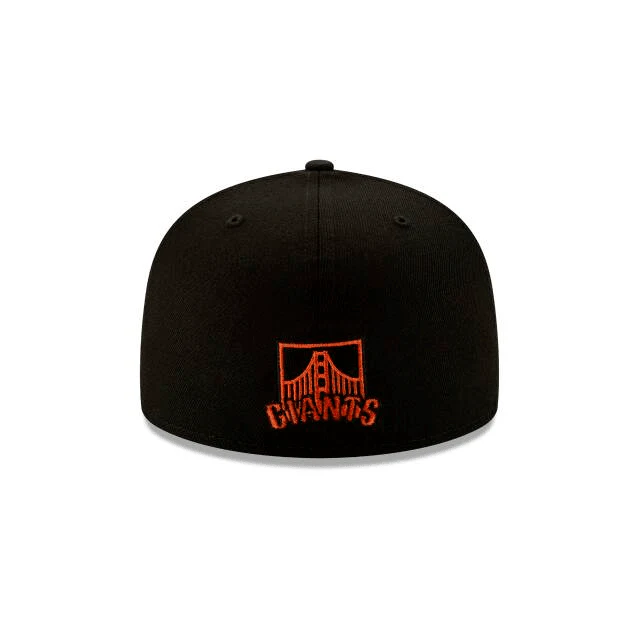 New Era San Francisco Giants Logo Elements 59Fifty Fitted Hat - Image 7