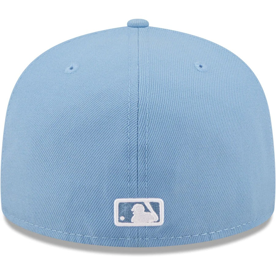 New Era San Francisco Giants Sky Blue Logo White 59FIFTY Fitted Hat - Image 3