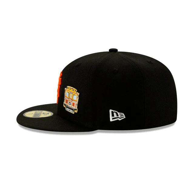 New Era San Francisco Giants Team Describe 59Fifty Fitted Hat - Image 3