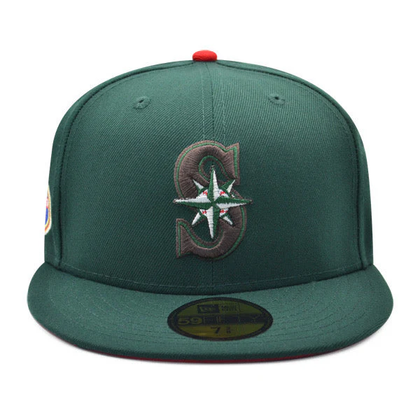 New Era Seattle Mariners 25th Anniversary Pine Green/Charcoal 59FIFTY Fitted Hat - Image 3