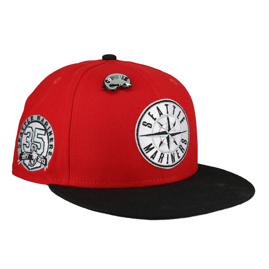 New Era Seattle Mariners Color Bleed Collection 35 Years 59FIFTY Fitted Hat