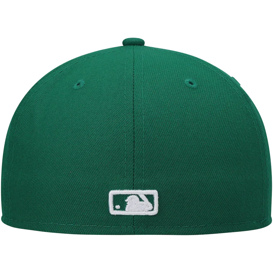 New Era Seattle Mariners Kelly Green Logo White 59FIFTY Fitted Hat - Image 3