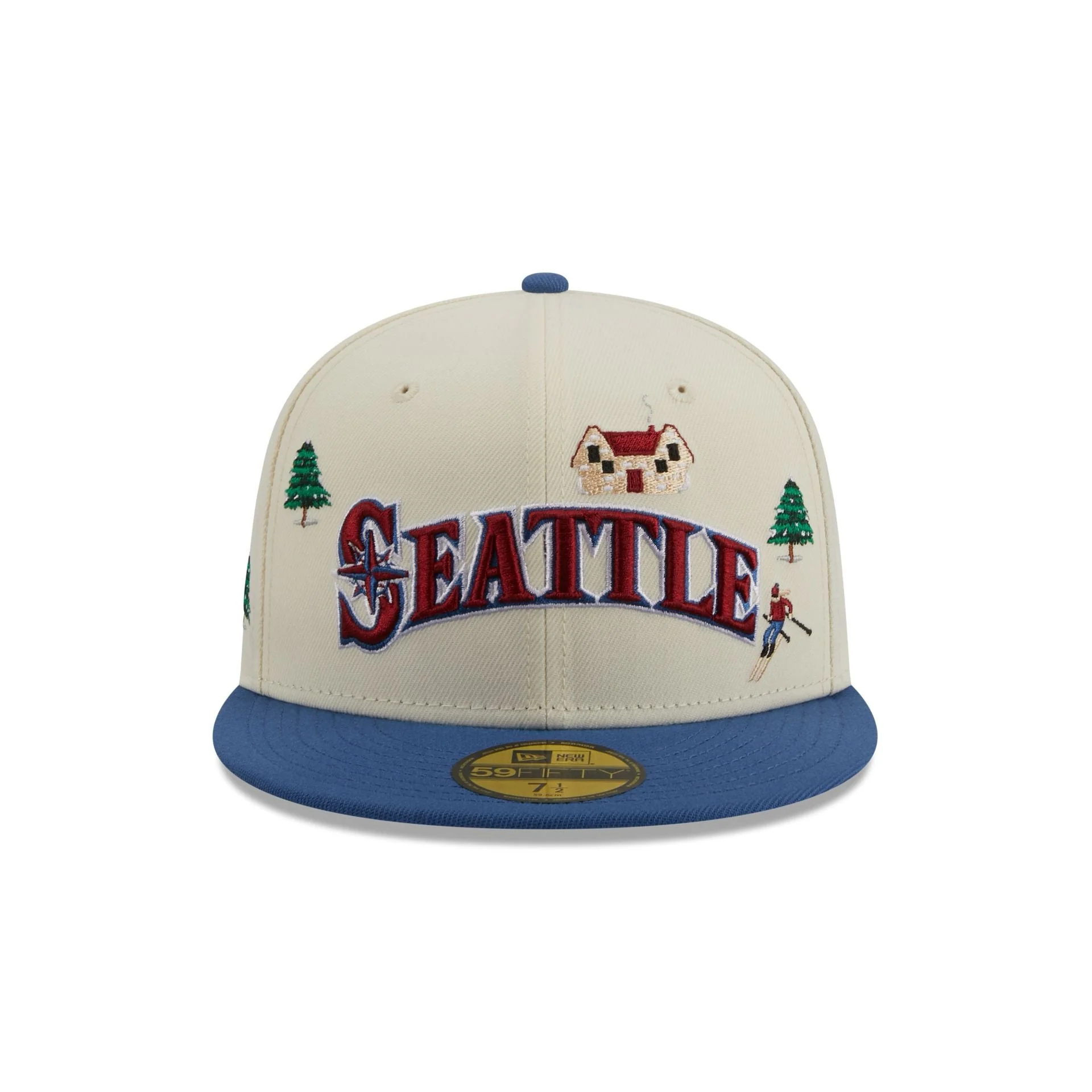 New Era Seattle Mariners Snowbound 2023 59FIFTY Fitted Hat - Image 2