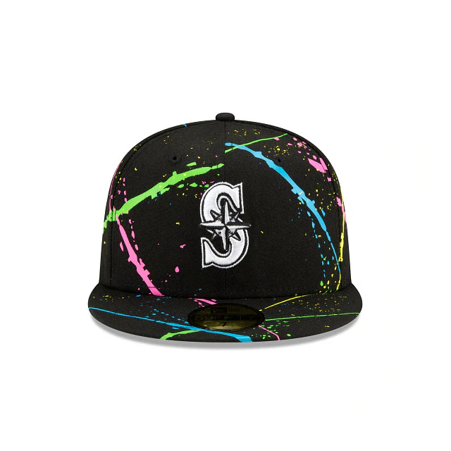 New Era Seattle Mariners Streakpop 59FIFTY Fitted Hat - Image 2