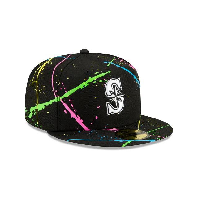 New Era Seattle Mariners Streakpop 59FIFTY Fitted Hat - Image 3