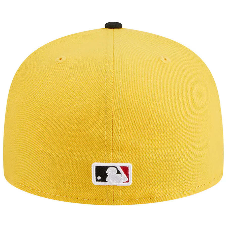New Era Seattle Mariners Yellow/Black Grilled 2023 59FIFTY Fitted Hat - Image 3