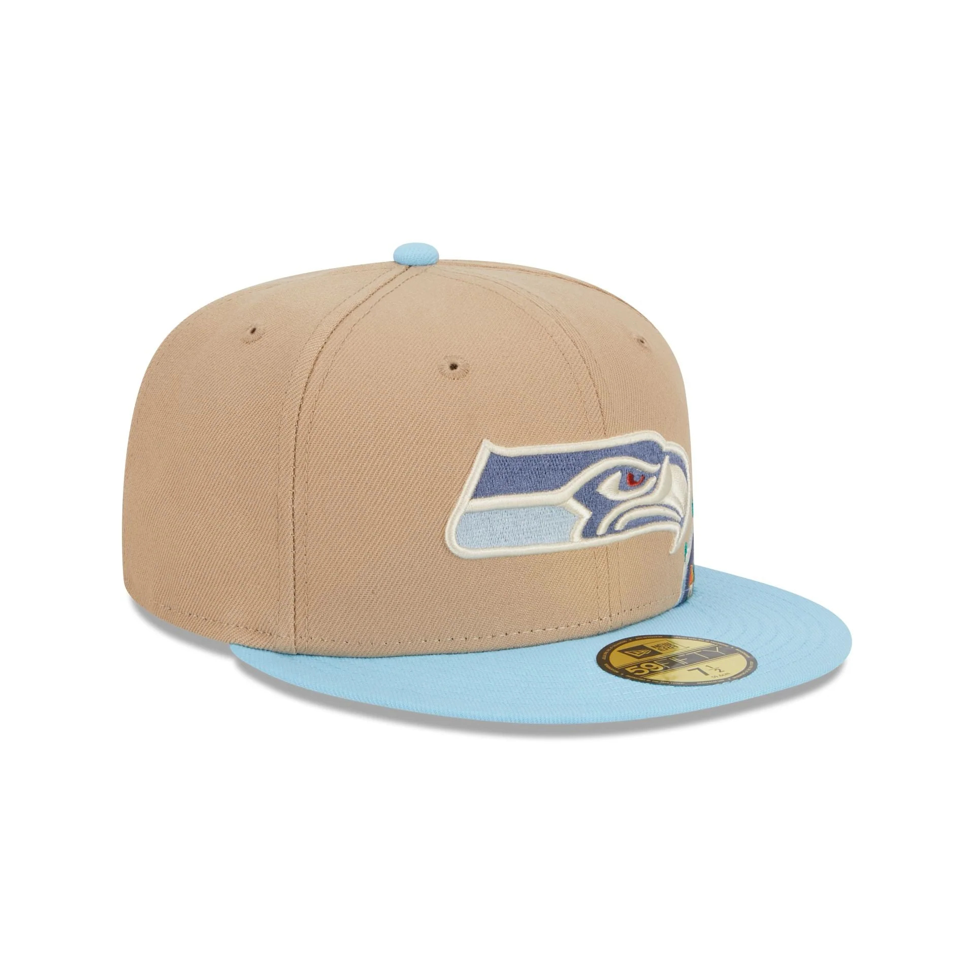 New Era Seattle Seahawks Snowcapped 2023 59FIFTY Fitted Hat - Image 3