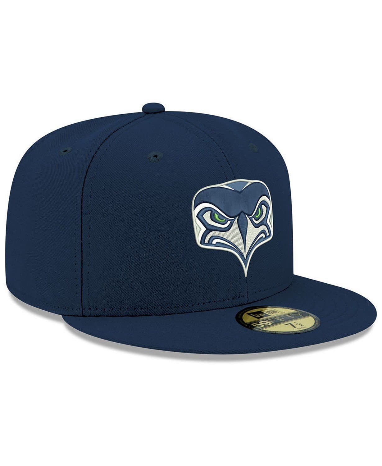 New Era Seattle Seahawks Team Basic 59FIFTY Fitted Hat - Image 3