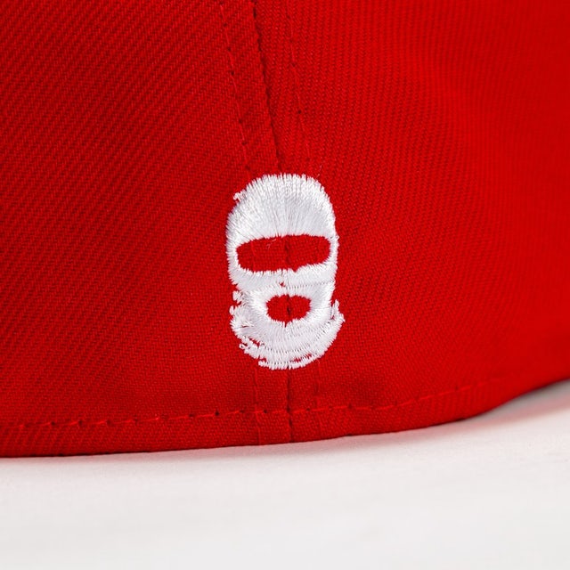 New Era SOB X RBE Red Hip Hop 59FIFTY Fitted Hat - Image 3