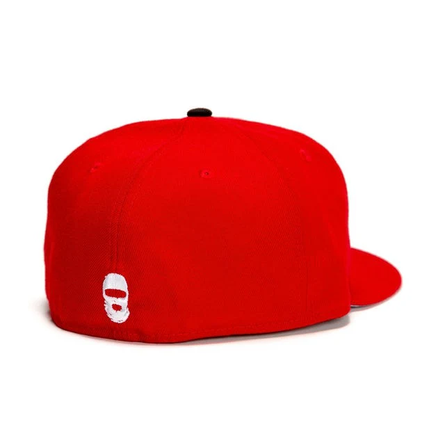 New Era SOB X RBE Red Hip Hop 59FIFTY Fitted Hat - Image 6