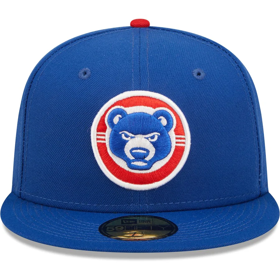 New Era South Bend Cubs Blue Authentic Collection Team Game 59FIFTY Fitted Hat - Image 3