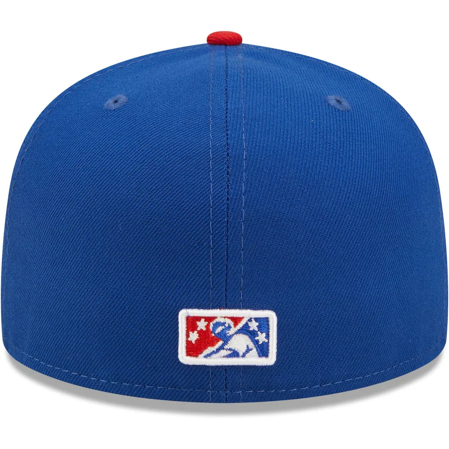 New Era South Bend Cubs Blue Authentic Collection Team Game 59FIFTY Fitted Hat - Image 4