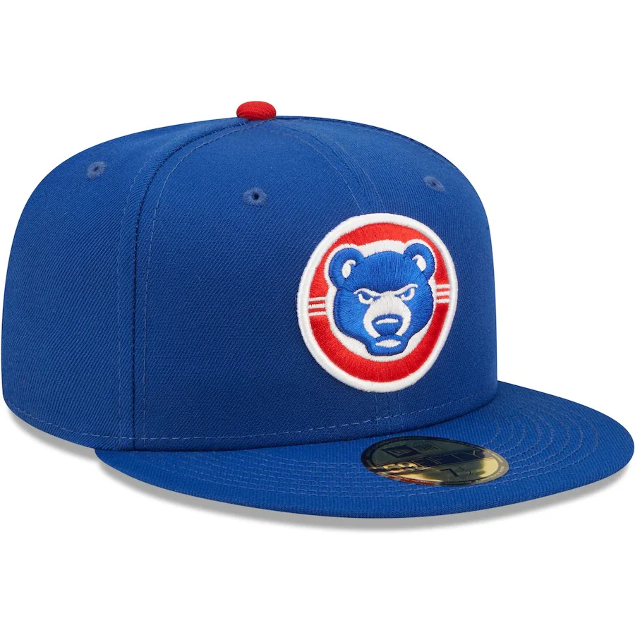 New Era South Bend Cubs Blue Authentic Collection Team Game 59FIFTY Fitted Hat - Image 5
