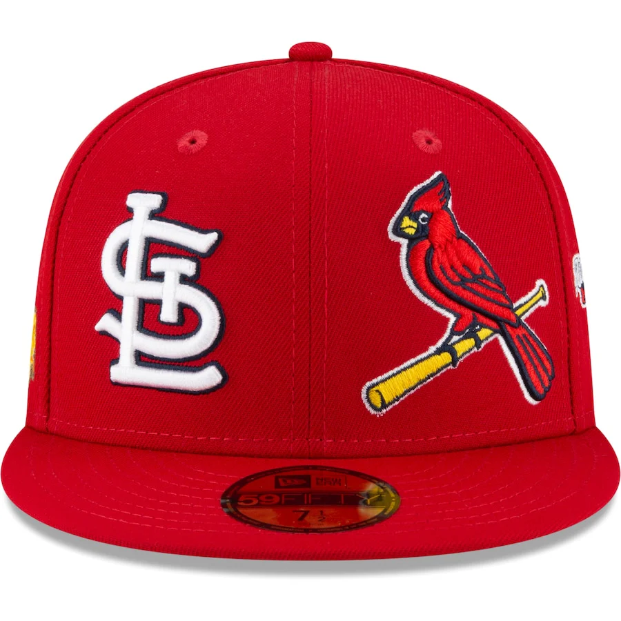 New Era St. Louis Cardinals Red Patch Pride 59FIFTY Fitted Hat - Image 4