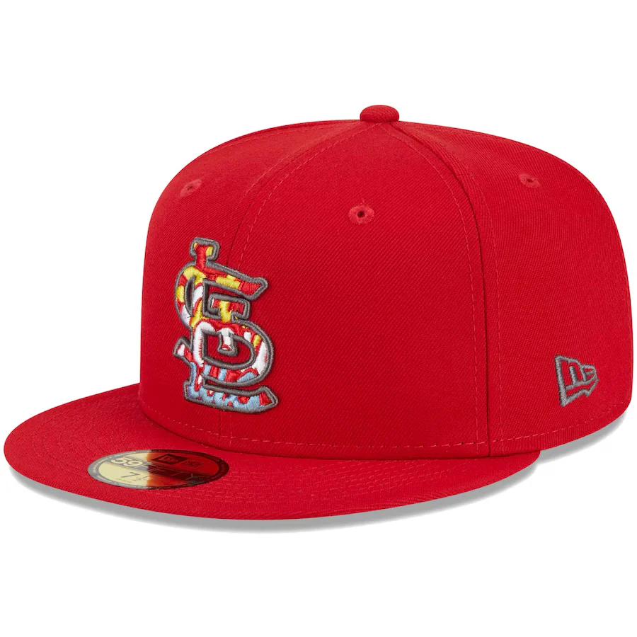 New Era St. Louis Cardinals Script Fill 2023 59FIFTY Fitted Hat - Image 4