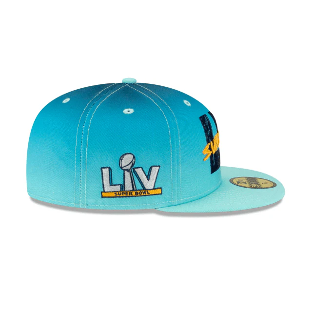 New Era Superbowl LV (Blue) 59FIFTY Fitted Hat - Image 4