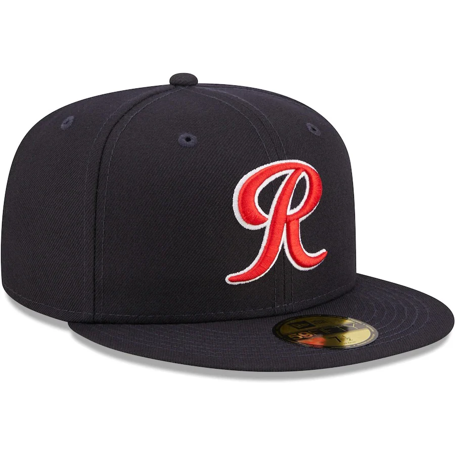 New Era Tacoma Rainiers Navy/Red Authentic Collection 59FIFTY Fitted Hat - Image 4