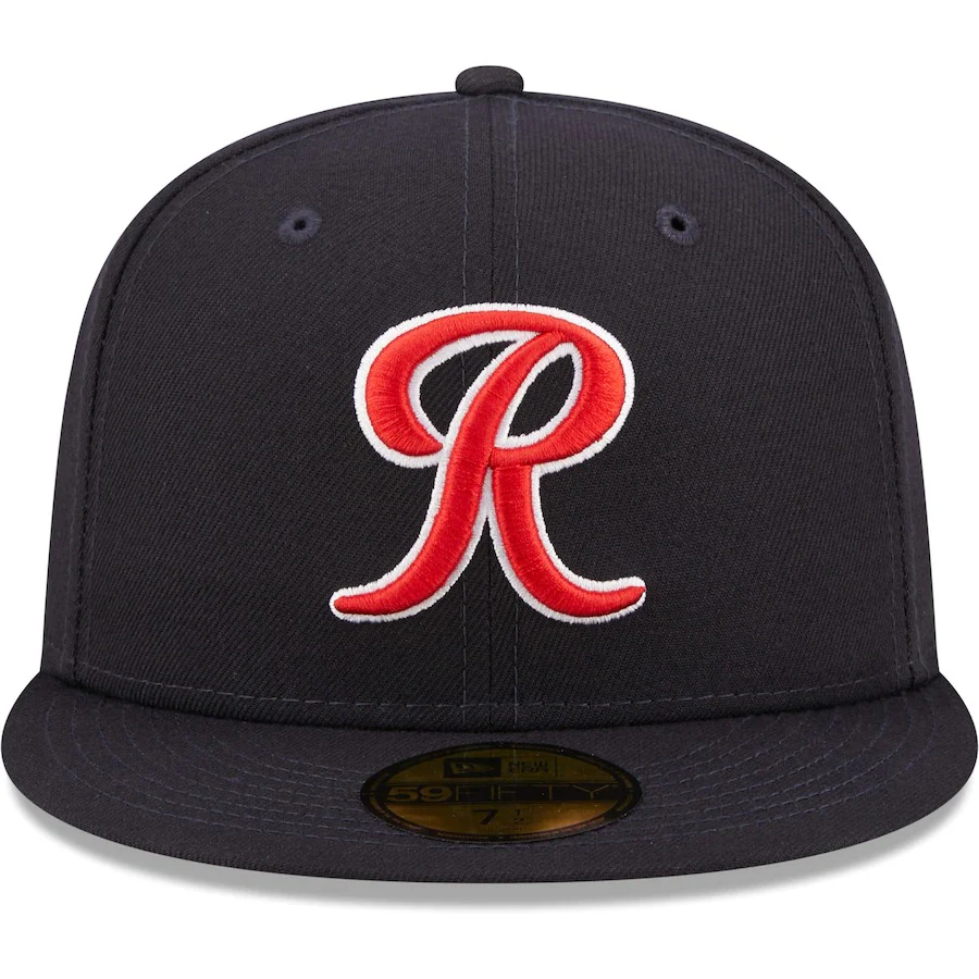 New Era Tacoma Rainiers Navy/Red Authentic Collection 59FIFTY Fitted Hat - Image 5